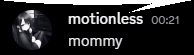 motionless — extra 3
