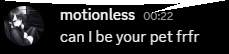 motionless — extra 4